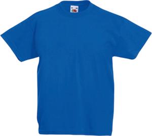 Fruit of the Loom SC221B - Kinder T-Shirt Royal Blue