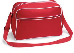 Bag Base BG14 - Retro -Umhängetasche Classic Red