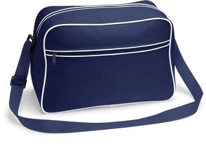 Bag Base BG14 - Retro -Umhängetasche French Navy