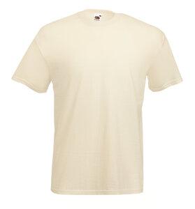 Fruit of the Loom SC221 - T-shirt aus Baumwolle  Natural