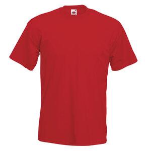 Fruit of the Loom SC61044 - Super Premium T-shirt Rot