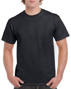 Gildan GI5000 - Kurzarm Baumwoll T-Shirt Herren Schwarz