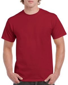 Gildan GI5000 - Kurzarm Baumwoll T-Shirt Herren Cardinal red
