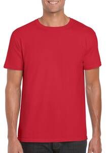 Gildan GI6400 - Softstyle® Herren Baumwoll-T-Shirt Rot