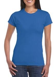 Gildan GI6400L - T-Shirt aus 100% Baumwolle Damen Marineblauen