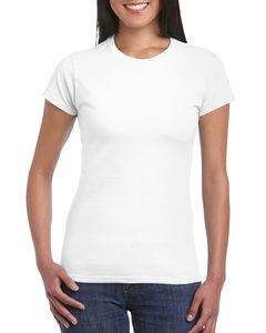 Gildan GI6400L - T-Shirt aus 100% Baumwolle Damen Weiß