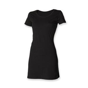 Skinnifit SK257 - T-Shirts im Kleid Schwarz