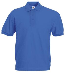 Fruit of the Loom SC63402 - Piqué Poloshirt Mischgewebe Herren Royal Blue