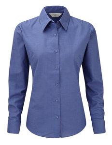 Russell Collection RU932F - Ladies` Oxford Bluse LA