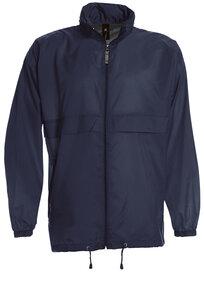 B&C CGSIR - Winddichte Herrenjacke Navy