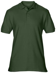 Gildan GD042 - Premium cotton double piqué sport shirt Wald Grün