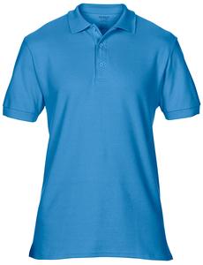 Gildan GD042 - Premium cotton double piqué sport shirt Saphir