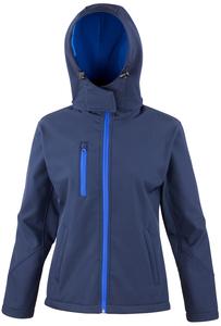 Result R230F - Women's Core TX performance hooded softshell jacket Navy/ Royal