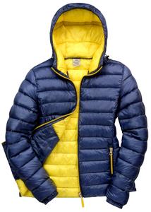 Result Urban Outdoor R194F - Women's Urban snowbird hooded jacket Navy/ Yellow