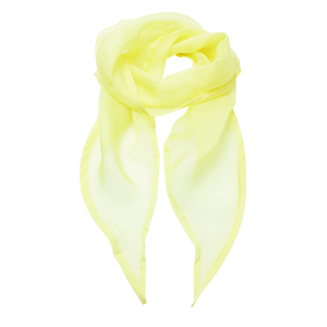 Premier PR740 - Chiffon scarf Zitrone