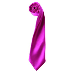 Premier PR750 - Colours satin tie Hot Pink