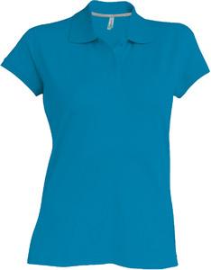 Kariban K242 - Damen Kurzarm Poloshirt Pique Tropical Blue