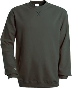 Kariban K442 - Herren Rundhals Sweatshirt Dark Khaki