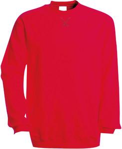 Kariban K442 - Herren Rundhals Sweatshirt Rot