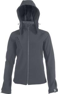 Kariban K414 - DAMEN SOFTSHELL JACKE MIT KAPUZE Titanium