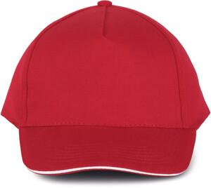 K-up KP124 - 5-Panel Cap mit Sandwichschirm