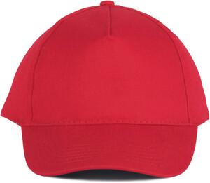K-up KP051 - ACTION II 5-Panel Kappe Rot