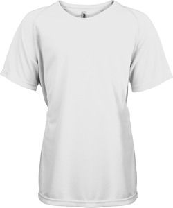 Proact PA445 - Kinder Basic Sportshirt Kurzarm Weiß