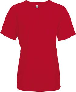 Proact PA445 - Kinder Basic Sportshirt Kurzarm Rot