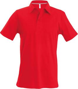 Kariban K249 - Kinder Kurzarm Poloshirt Rot