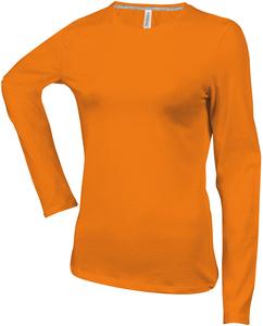 Kariban K383 - DAMEN LANGARM RUNDHALS T-SHIRT Orange