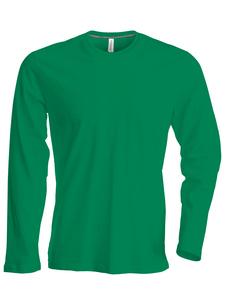 Kariban K359 - HERREN LANGARM RUNDHALS T-SHIRT Kelly Green