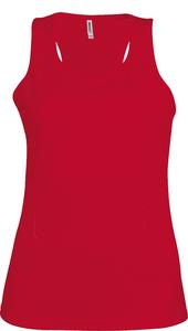 Proact PA442 - Basic Sport Funktions Shirt Ärmellos Rot
