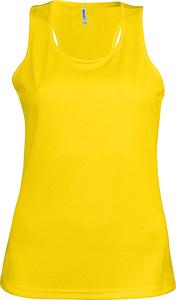 Proact PA442 - Basic Sport Funktions Shirt Ärmellos True Yellow