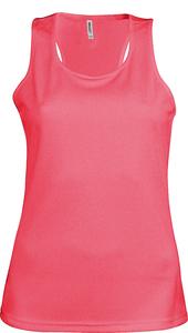 Proact PA442 - Basic Sport Funktions Shirt Ärmellos Fluorescent Pink