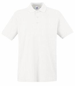 Fruit of the Loom SC63218 - Premium Poloshirt Weiß