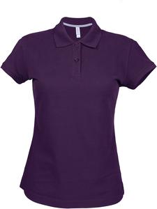 Kariban K242 - Damen Kurzarm Poloshirt Pique Purple