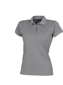 Henbury H476 - LADIES' COOLPLUS® POLO SHIRT Holzkohle