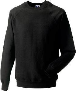 Russell RU7620M - Raglan Sweatshirt Black/Black