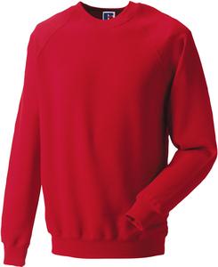 Russell RU7620M - Raglan Sweatshirt Classic Red