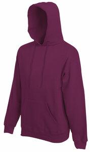 Fruit of the Loom SC244C - Sweatshirt Hoodie Burgund