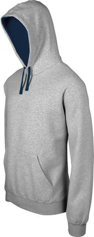 Kariban K446 - BICOLOR KAPUZEN SWEATSHIRT