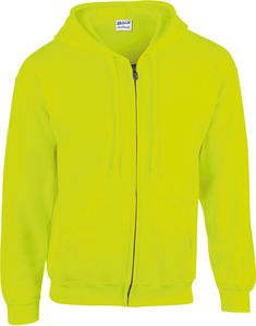 Gildan GI18600 - Kapuzen-Sweatshirt mit Reißverschluss Herren Safety Yellow