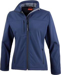 Result R121F - Damen klassische Softshelljacke Navy/Navy