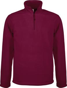 Kariban K912 - Enzo - Mikrofleece Pullover 1/4 Zipper Wine