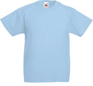 Fruit of the Loom SC221B - Kinder T-Shirt Sky Blue