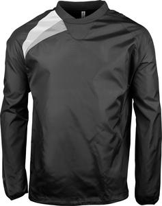 Proact PA331 - Kinder Regen Sweatshirt Black / White / Storm Grey