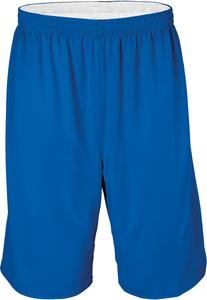 Proact PA162 - Reversible Unisex Basketball Shorts Sporty Royal Blue / White