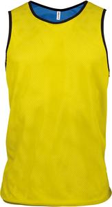Proact PA042 - Multisport Reversible Leibchen für Erwachsene und Kinder Fluorescent Yellow / Sporty Royal Blue