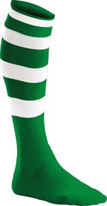 ProAct PA021 - GESTREIFTE SPORTSTRÜMPFE Dark Green/ White