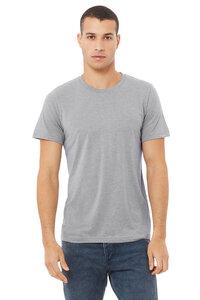 Bella+Canvas BE3413 - TRIBLEND CREW NECK T-SHIRT Athletic Grey Triblend